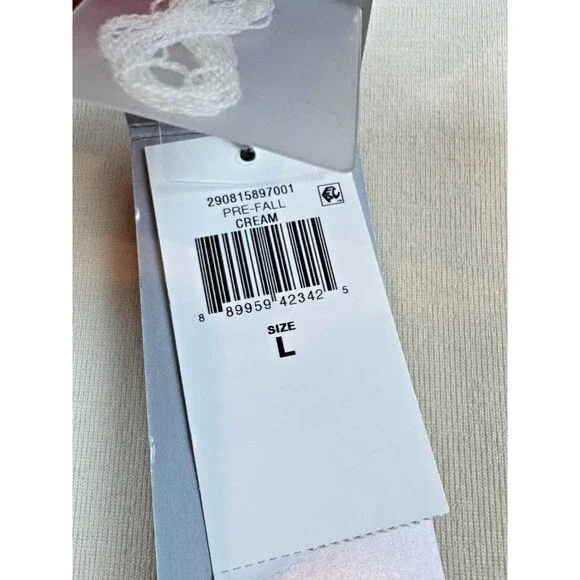 Ralph Lauren Purple Label Cream and Brown Sweater - Picture 6 of 7